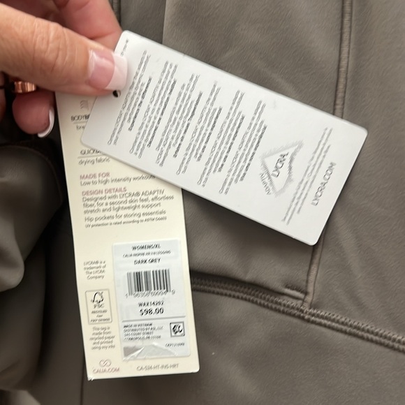 CALIA Inspire High Rise 7/8 Leggings Gray - Picture 15 of 15